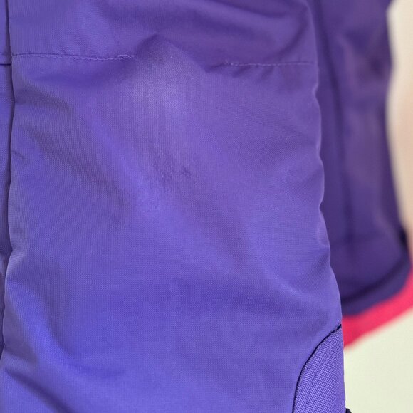 Arctix Girls Youth Insulated Snow Bib Overalls - Snow Suit 3K - Purple - M - Picture 8 of 8